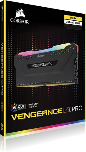 Imagen 3 de 9 de Memoria Ram Vengeance Rgb Pro Sl Ddr4 32gb 2x16gb Corsair