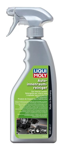 Limpiador Interior Automovil Plasticos Telas Liquimoly 500ml