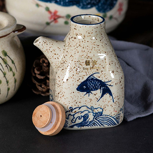 Botella Grande De Aceite De Pescado Con Salsa De Soja