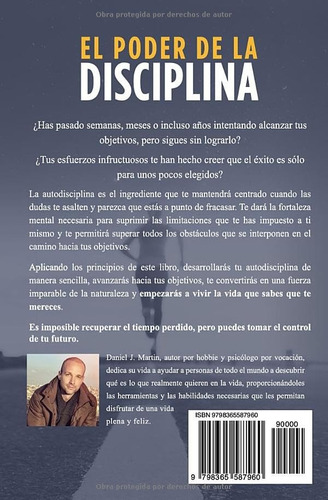 Libro El Poder De La Disciplina Tapa Blanda