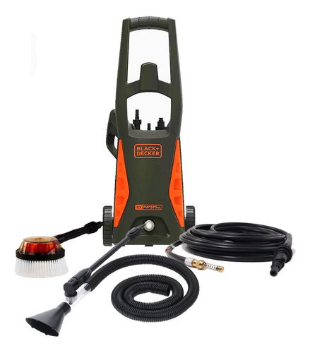 Kit Lavadora De Alta Pressão 220v+3 Acessórios Black Decker