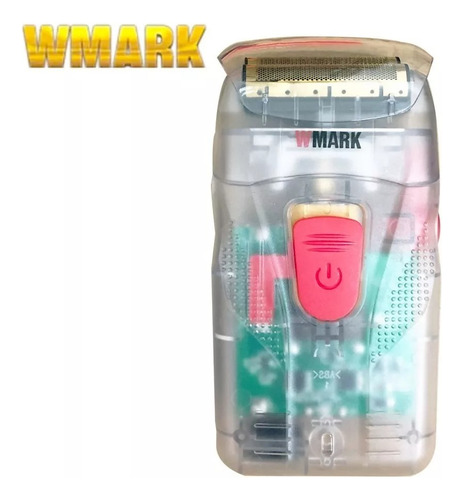 Maquina De Cabelo Shaver Wmark Ng987 Transparente Barbeador