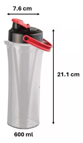 Vaso Para Licuadora Oster Termo Blend & Go Oster Transparent