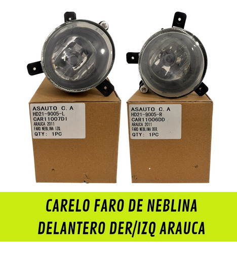Carelo Faro De Neblina Izquierdo Arauca 2011-2016