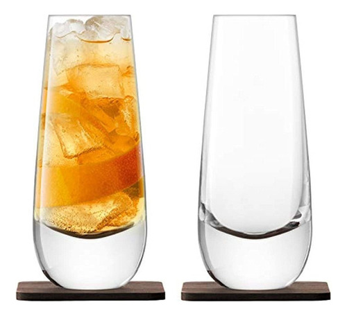 Lsa International Whisky Islay Mixer Glass 2 Pack 11 Fl Oz C