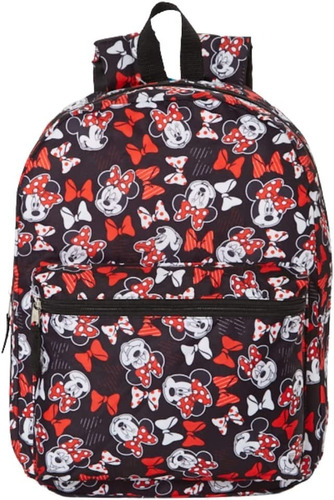 Mochila Escolar De Minnie Mouse 16 Pulgadas Para Niños