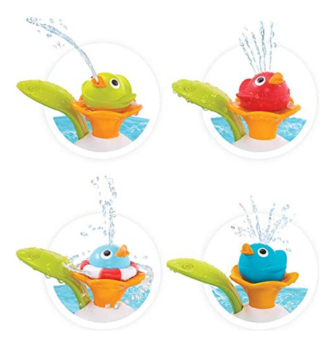 Juguete De Baño Para Bebé Yookidoo Duck Race - Fuente De Agu