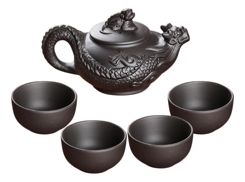 2 Juego De Té De Kung Fu Portátil Resistente Al Calor Para
