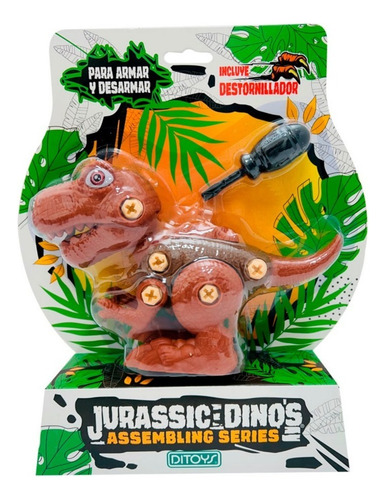 Jurassic Dino Assembling Series Dinosaurios Armables Ditoys