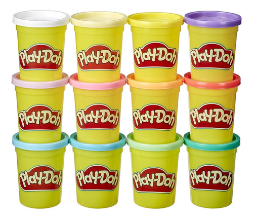 Play-doh Bulk Spring Colors - Paquete De 12 Compuestos De Mo