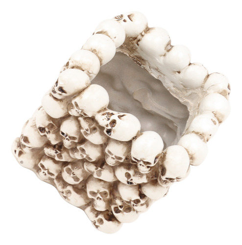Organizador De Brochas De Maquillaje Con Forma De Calavera,