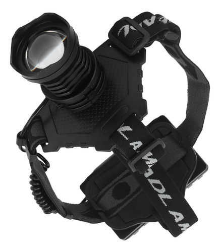 Linterna Frontal Recargable Con Cabezal Exterior Para Ciclis
