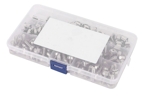 Juego De 50 Tornillos Para Gabinetes De Red M6 X 20, M6