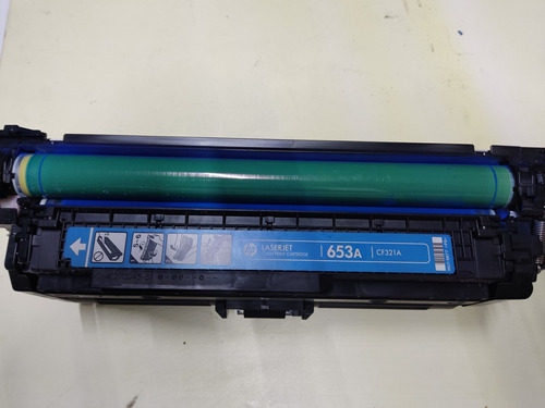 Toner 653a Cf321a Azúl. Usado Para Rellenar