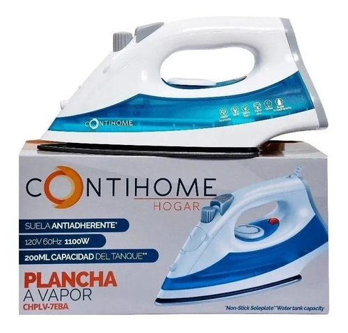 Plancha Vapor 1100w Contihome Cn. 8838002700 Xavi