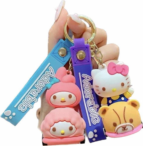 Llavero Hello Kitty Sanrio Importado Autito Calidad Premium