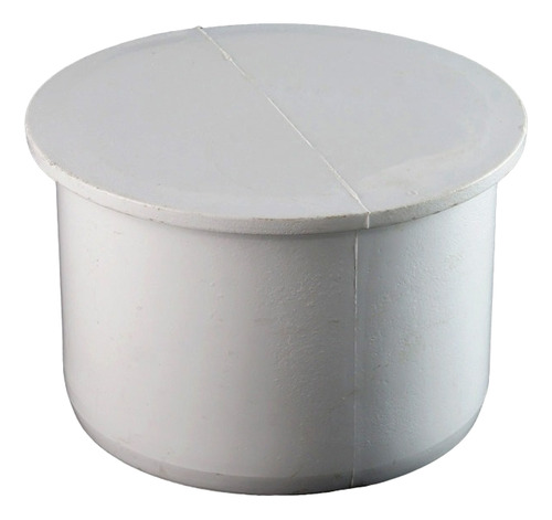 Tapon Pvc Sanitario 63mm Blanco De Desague