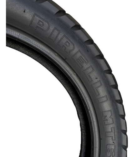 Pneu Traseiro Para Moto Pirelli Mt60 Mst Sem Câmara De 130/80-17 H 65 X 1 Unidade