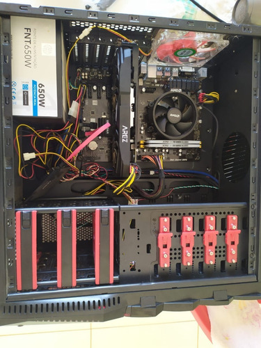 Pc Gamer - Ryzen 5, Rx 580 8gb, 16gb De Ram, Ssd 480gb