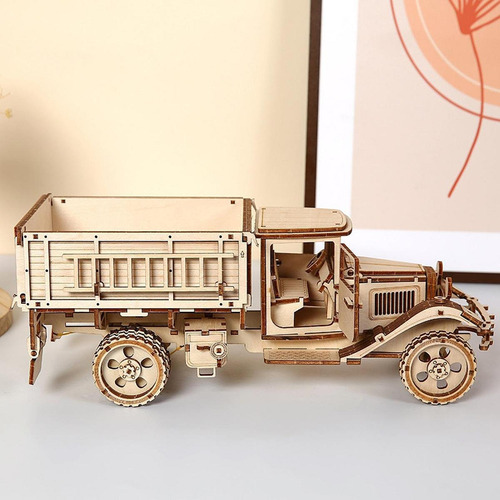 Modelo De Madera Del Kit De Rompecabezas De Niños Para