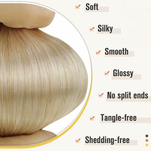 Real Brasileño Remy Extensiones De Cabello Humano Micro Ring