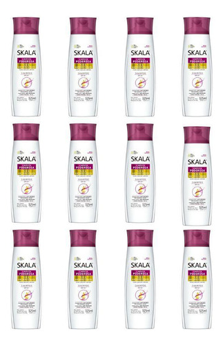 Shampoo Skala Antiresiduos 325ml - Kit Com 12un