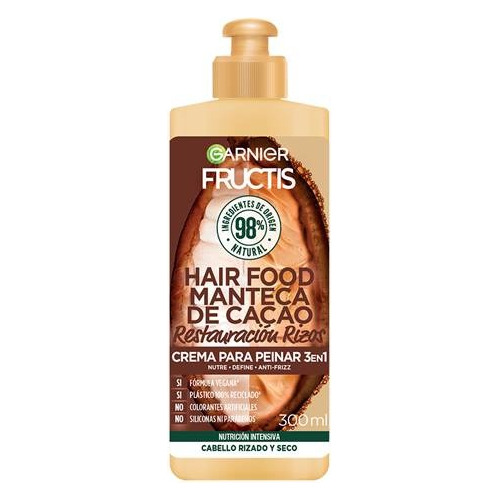 Garnier Crema De Peinar Fructis Hair Food Manteca De Cacao