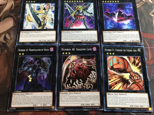 Set Combo Numbers Xyz Yu-gi-oh! Original Konami