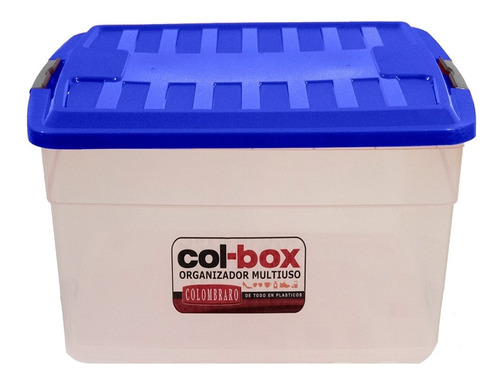 Caja Plastica 15 Lts Organizador Apilable Colombraro 