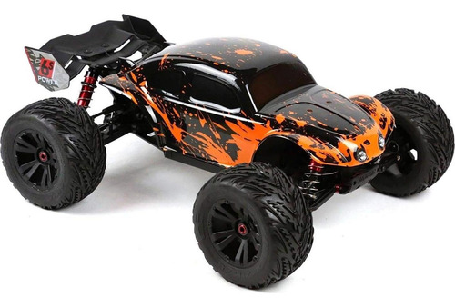 Cuerpo Rc Summitlink Naranja Sucio 1/10 1/8 Escala