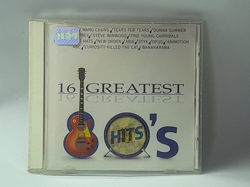 Cd 80s 16 Greatest Hits Universal 1999 Impecable Xkñ7 