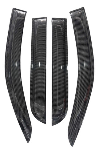 Deflector De Ventana Np300 Frontier 2016-2023 Fibra Carbono