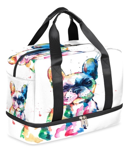 Bolsa Deportiva Para Gimnasio Con Compartimento Para Zapatos