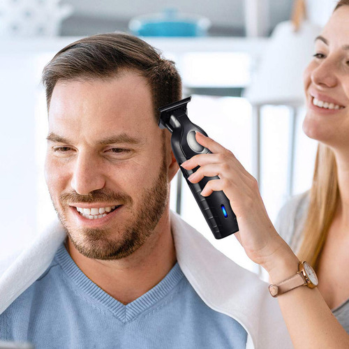 Carga Eléctrica Para Hombres Cortaúd Y Recortadores Set Pote