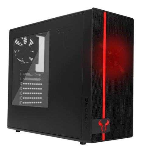 Gabinete Gamer Riotoro Cr488 Rgb Mid Tower Usb 3.0 Ventana