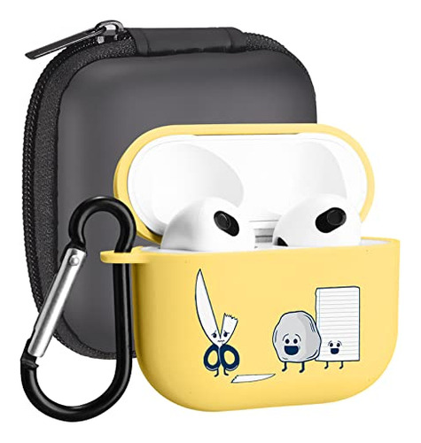 Maycari Compatible Con AirPods 3rd Generation Case, Cute.