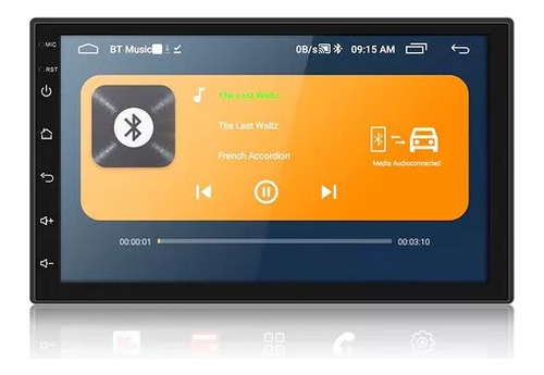 7 Pulgadas Coche Estereo Android Gps Doble Din Camara 2g+32g