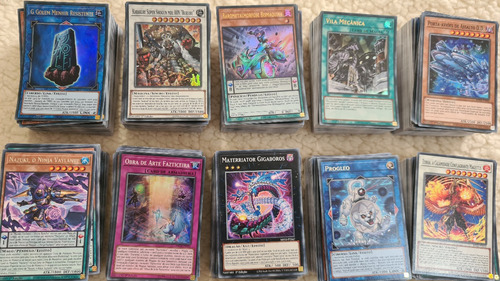 Lote Yugioh Super Pack 100 Cartas Diferentes Português