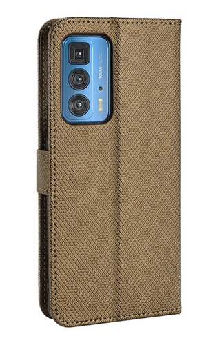 Funda De Piel Con Tapa Para Motorola Edge 20 S Pro Business