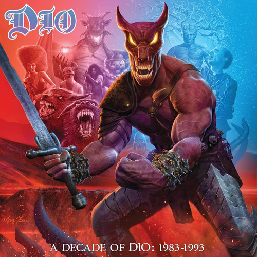 Dio A Decade Of Dio 1983 1993 6 Cd Importado Box Set Nuevo