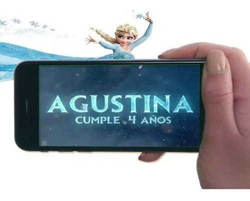 Video Invitacion De Cumpleaños- Frozen 2