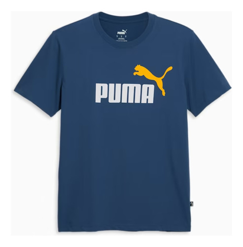 Franela Puma Para Caballero Original Essentials Logo