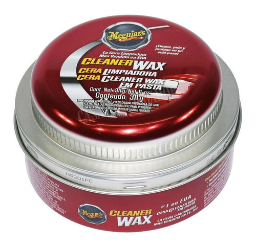 Cera Limpadora Cleaner Wax Em Pasta 311g - A1214 - Meguiars