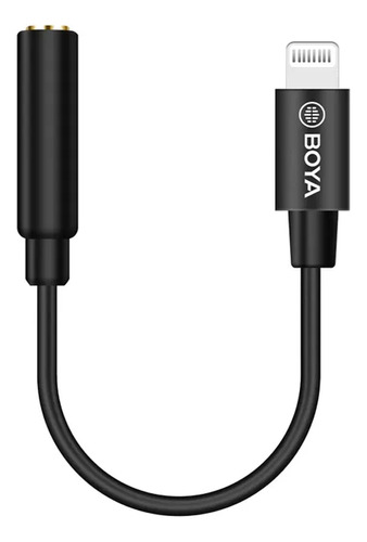 Boya By-k8 Mini Cable Adaptador 3.5mm Trs Hembra A Lightning