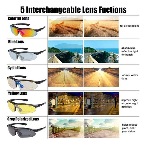... Gafas De Sol Deportivas Polarizadas Gafas De Ciclismo