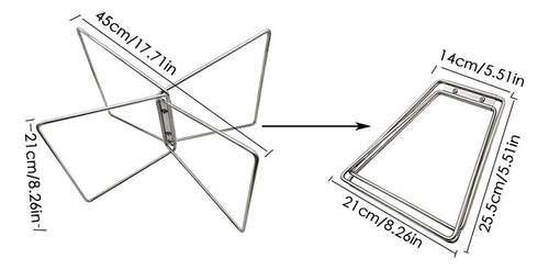 M Soporte Plegable For Refrigerador Soporte For Bolsa De Cam