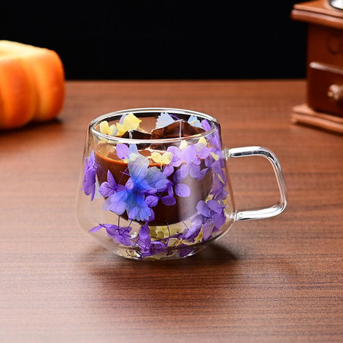 Tazas De Café De Vidrio Con Doble Aislamiento Tazas De Café