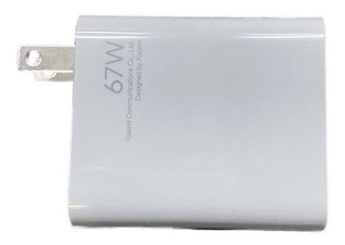Cargador Xiaomi 67w Original Carga Rapida S/ Adaptador Redmi