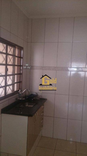 Casa Com 2 Dormitórios À Venda, 80 M² Por R$ 200.000,00 - Recreio Anhangüera - Ribeirão Preto/sp - Ca0165