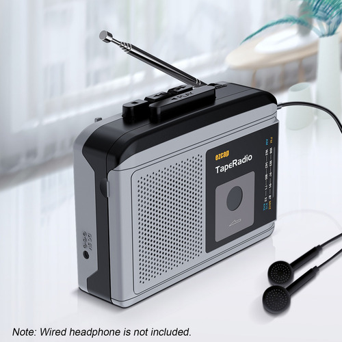 Conjunto De Rádio Jack Fm Ezcap233 Leitor De Fita Cassete Po